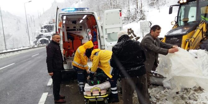 Fatsa’da Hasta Kurtarma Operasyonu