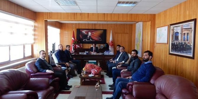 Nevşehirspor Kulüp Başkanı Leblebici Genel Sekreter Benli’yi Ziyaret Etti