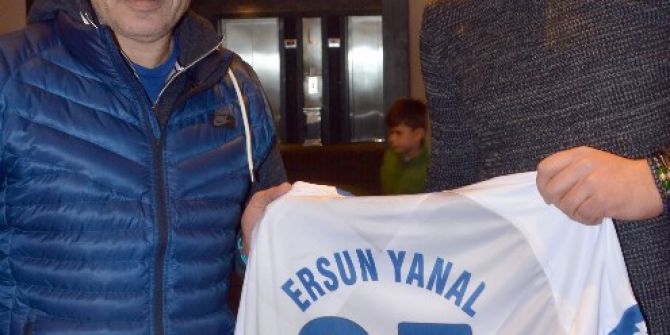 Ersun Yanal’a Bb Erzurumspor Forması