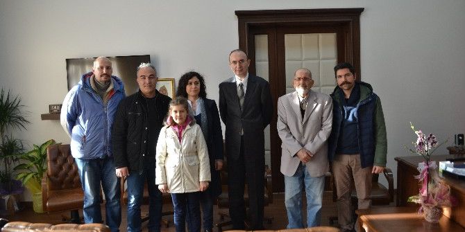 Deprem Uzmanı Kaynak’tan Kaymakam Yazar’a Ziyaret