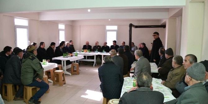 Vali Aktaş Köy Ziyaretlerinde