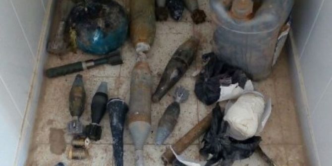 Nusaybin’de Patlayıcı Ele Geçirildi