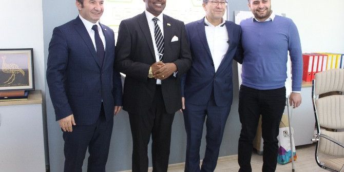 Ruanda Büyükelçisi Polatlı Ticaret Odasını Ziyaret Etti