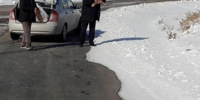 Özvatan Belediye Başkanı, Yaban Hayvanları İçin Doğaya Yiyecek Bıraktı