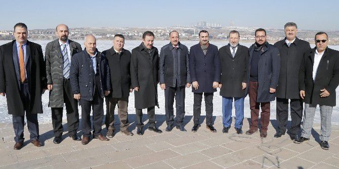 Ankara’ya Hizmet Edenler Derneği (Ahid)’den Başkan Duruay’a Ziyaret