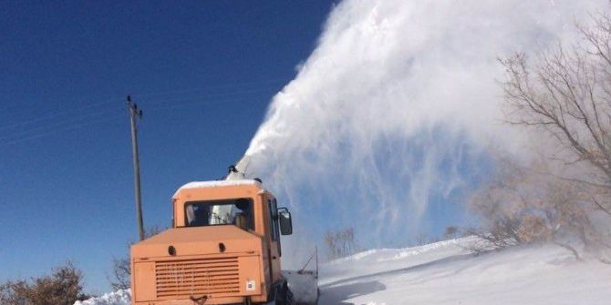 Elazığ’da 272 Köy Yolu Kar Nedeniyle Ulaşıma Kapandı