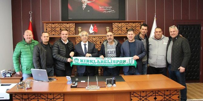 Kırklarelispor Yönetiminden Rektör Şengörür’e Hayırlı Olsun Ziyareti