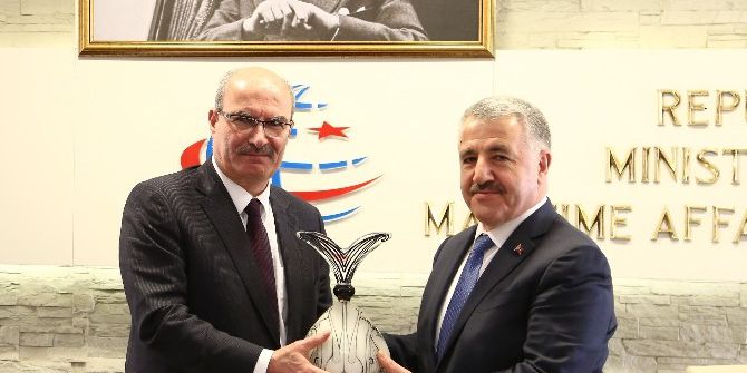 Ato’dan Ulaştırma, Denizcilik Ve Haberleşme Bakanı Ahmet Arslan’a Ziyaret