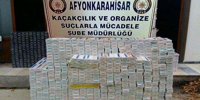 Tankerdeki Zuladan 118 Bin 750 Paket Kaçak Sigara Çıktı