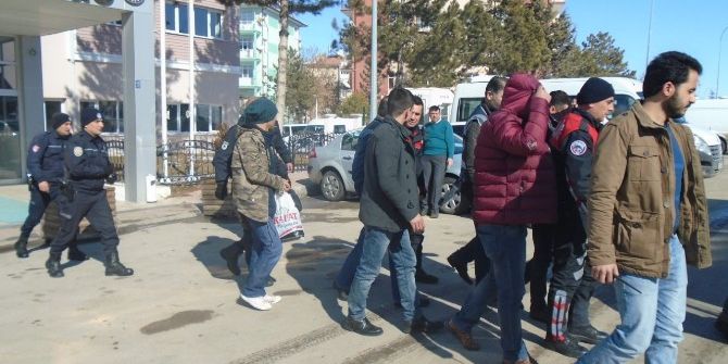 Karaman’da Aranan 7 Kişi Tutuklandı