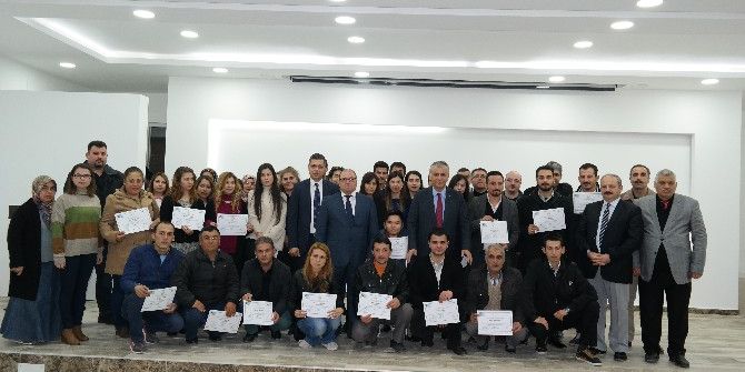 Girişimcilik Kursunu Tamamlayan 73 Kişiye Sertifika