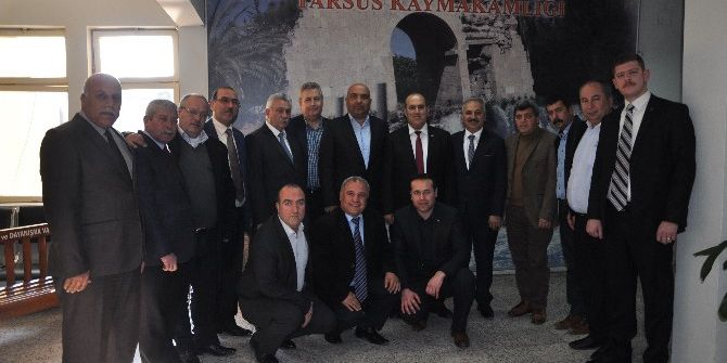 Başkan Dinçer’den Tarsus Kaymakamı Yüksel Ünal’a Ziyaret