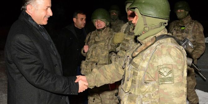 Vali Azizoğlu’ndan Eksi 25 Derecede ’Tatlı’ Ziyaretleri