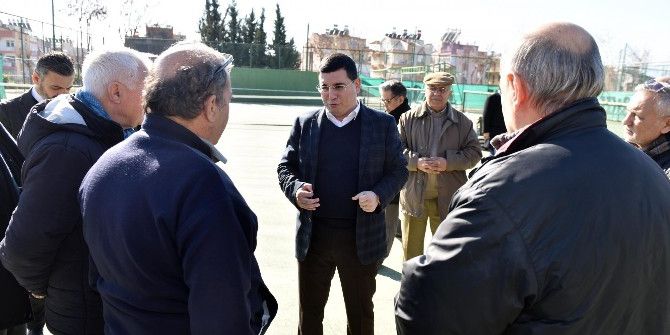 Kent Konseyi Spor Çalışma Grubu Kepez’deki Tesisleri İnceledi