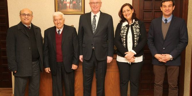 Başkan Kurt Türkiye Parazitoloji Derneğini Ağırladı