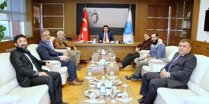 Maarif Vakfı Başkanı Prof. Dr. Cem Zorlu’dan Rektör Karacoşkun’a Ziyaret