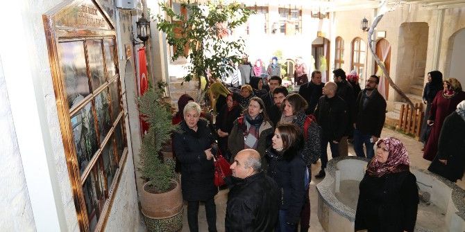 Afad Ekibi Ve Alman Heyeti Geleneksel Kilis Evlerini Gezdi