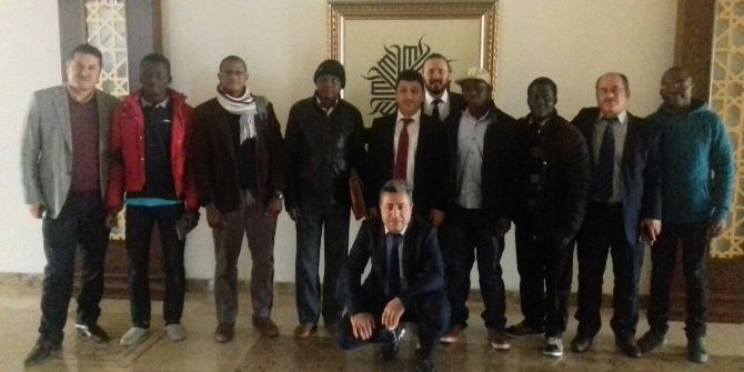 Çukurova Uluslararası Öğrenci Derneği’nden Müftü Çınar’a Ziyaret