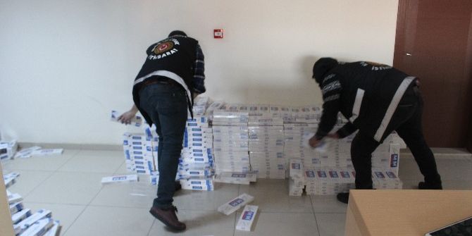 Van’da 6 Milyon 600 Bin Tl Değerinde Sigara Ele Geçirdi