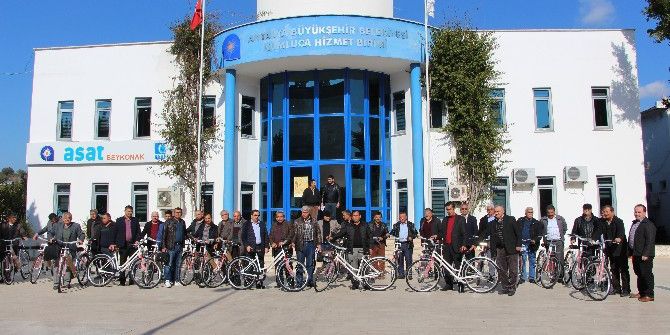 Büyükşehir’den Muhtarlara Bisiklet