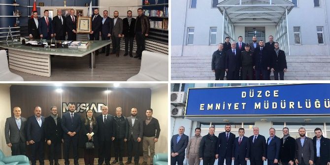 Müsiad Yeni Yönetimi Kurumları Geziyor