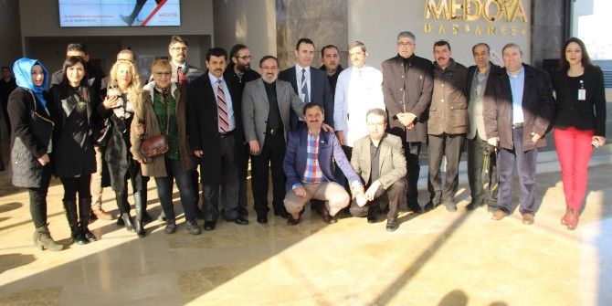 Medova Hastanesi Basın Mensuplarını Ağırladı
