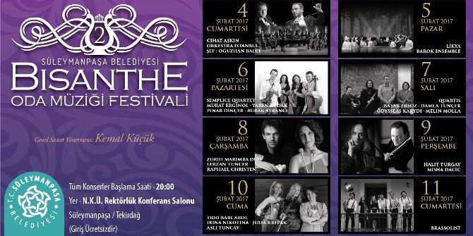 2. Bisanthe Oda Müziği Festivali Cihat Aşkın Ve Orkestra İstanbul Konseri İle Başlıyor