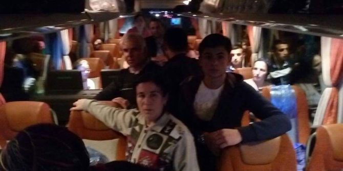 İzmir’den Erzurum’a Ayakta Yolculuk Şoku