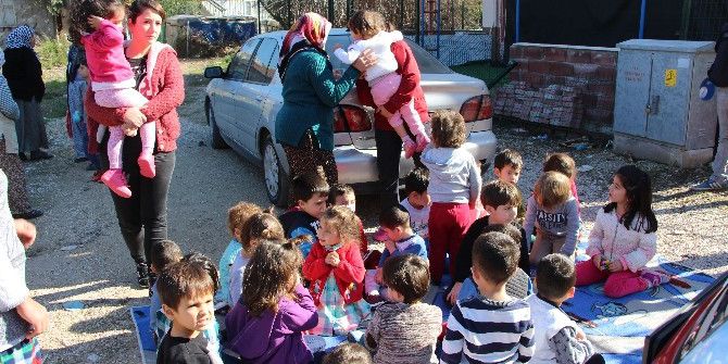 Kreşte Yangın Paniği