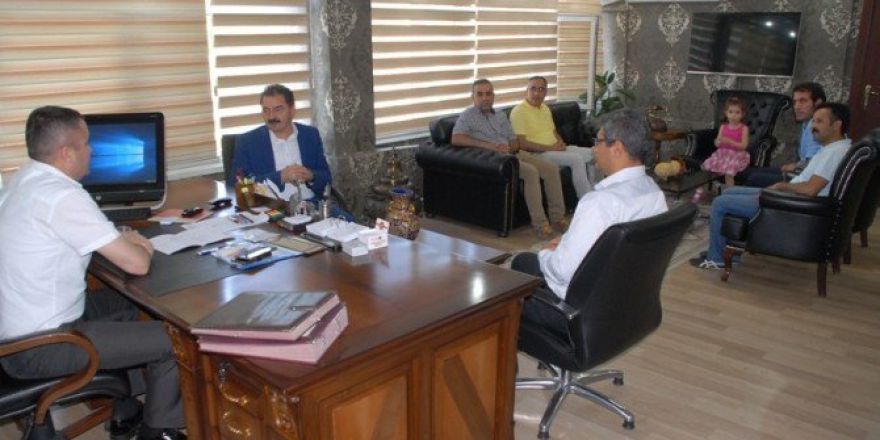 Müdür Ceylani’den Kaymakam Sarı’ya Ziyaret