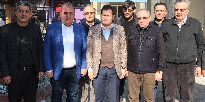 Altunyaldız, Sebze Ve Meyve Komisyoncularıyla Buluştu