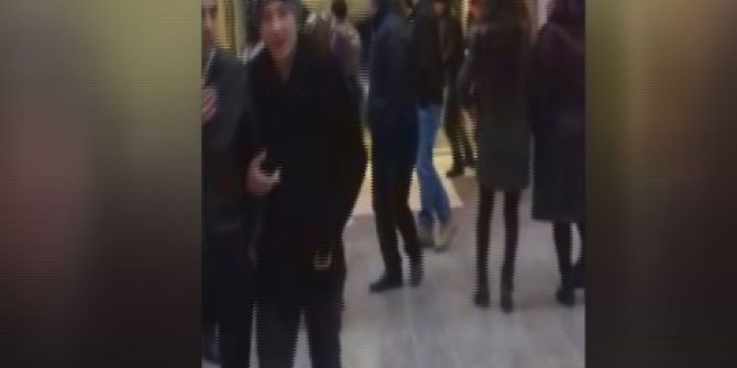 Aksaray’da Avm’nin Asma Tavanı Çöktü