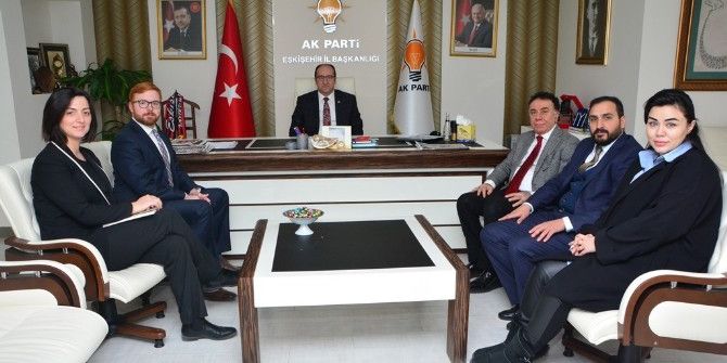 Abd Ankara Büyükelçiliği Siyasi Bölüm Diplomatı Boyd, Ak Parti’ye Ziyaret Etti
