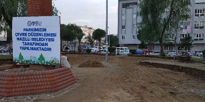 Leylek Parkı, Nazilli Belediyesi Tarafından Yenileniyor