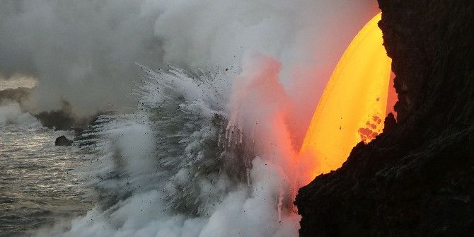 Hawai Adasındaki Kilauea Yanardağı 34 Yıldır Lav Püskürtüyor