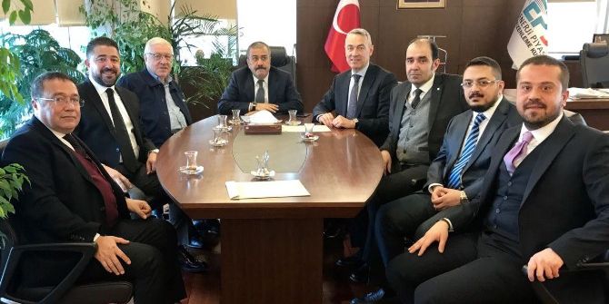 Gaziantep’teki Akaryakıtçılar, Epdk Başkanı Mustafa Yılmaz’ı Ziyaret Etti