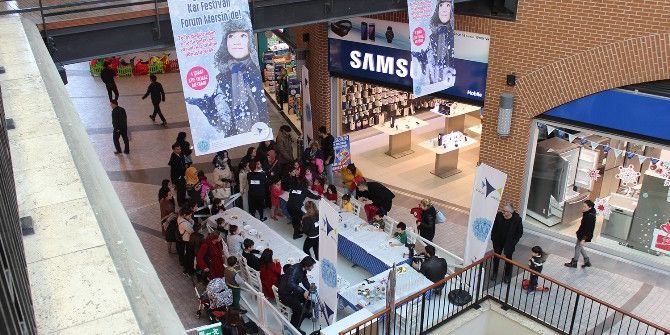 Forum Mersin’de Kar Festivali