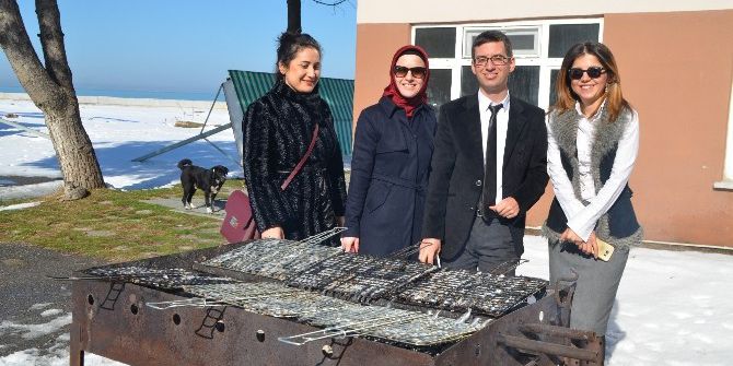 Alaçam’da Hamsi Partisi