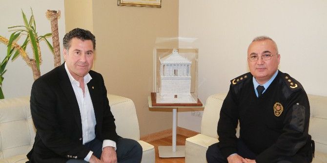Bodrum Emniyet Müdürü Baş’dan Başkan Kocadon’a İadeyi Ziyaret