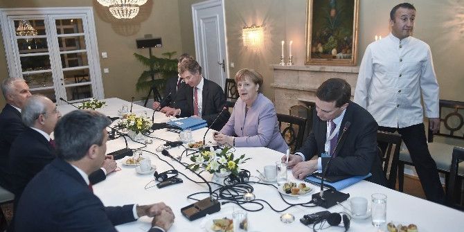 Merkel, Chp Lideri Kılıçdaroğlu İle Görüştü