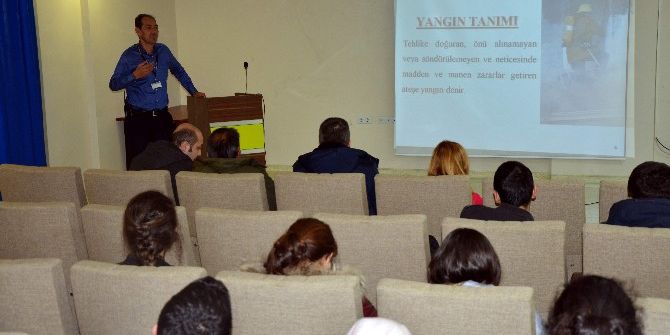 Adü Hastanesi’nde Acil Durum Ve Afet Yönetimi Eğitimi Verildi