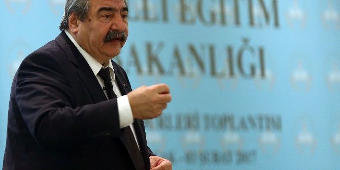 Sanko Holding Onursal Başkanı Abdülkadir Konukoğlu, Milli Eğitim Müdürleri Toplantısında Konuştu