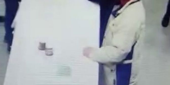 Güvenlik Kamerası Hırsızı Yakalattı