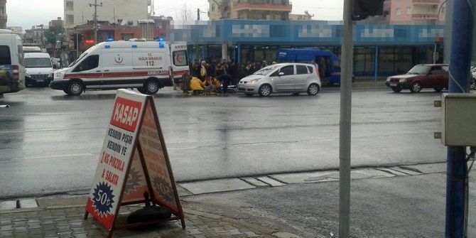 ’Geliyorum’ Diyen Kaza Güvenlik Kamerasında