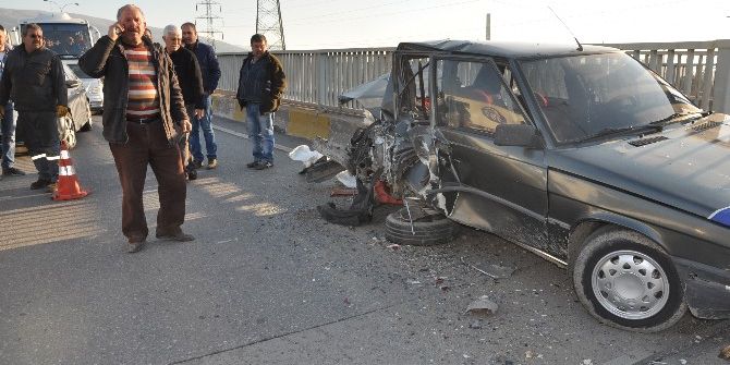 Kaçarken Kaza Yapan Hırsızlık Zanlıları Yakalandı