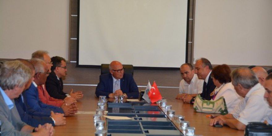 Ram Trakya Belediyeler Birliği Ekibi Başkan Eşkinat’ı Ziyaret Etti