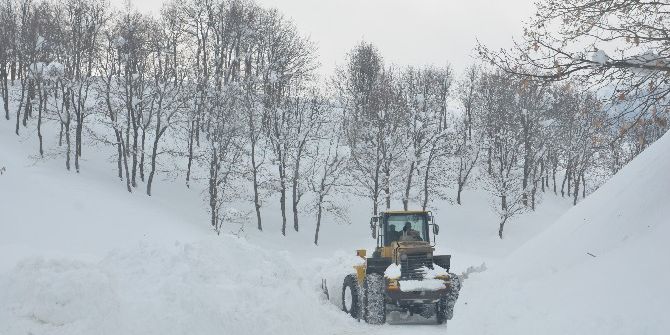 Muş’ta 200 Köy Yolu Kapandı