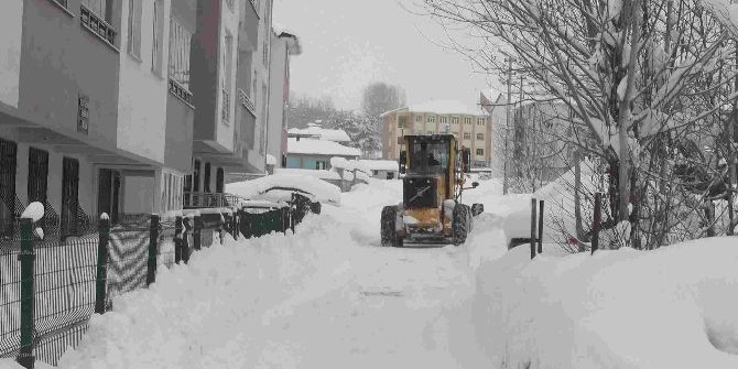 Varto’da Kar Temizleme Çalışması