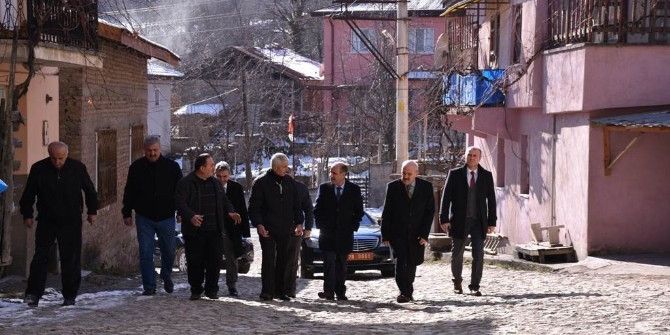 Vali Aktaş, Bulak Köyünü Ziyaret Etti