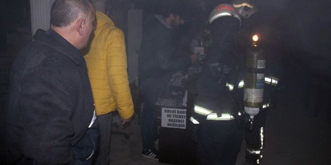 Samsun’da Mantı Evinde Yangın